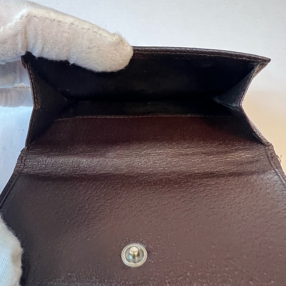 Gucci, canvas and leather, compact bifold wallet - Picture 6 of 16